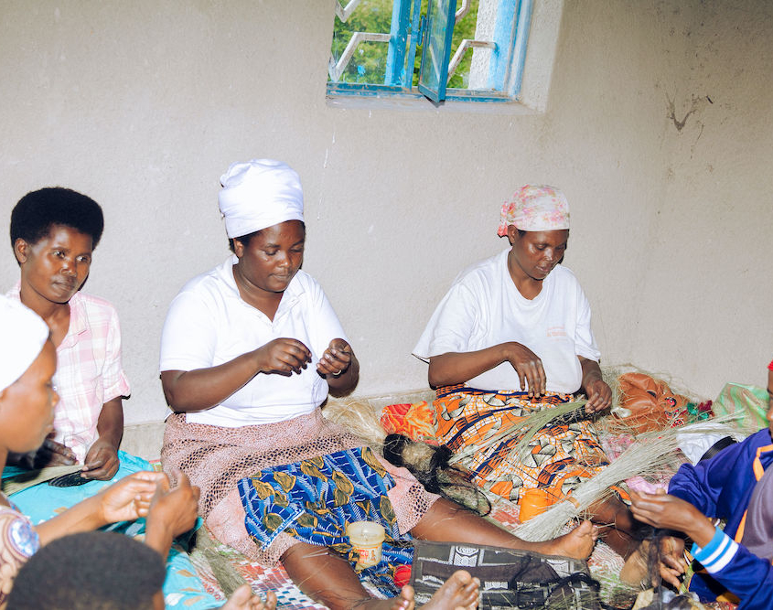 Created space for weaving in community.