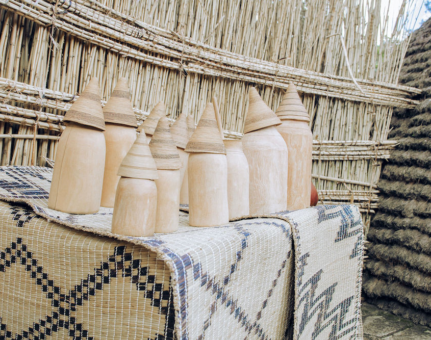 National Museum of Rwanda. Containers used to store milk.